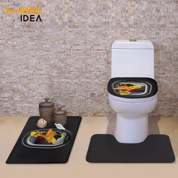 HUGSIDEA Funny 3D Animal Yellow Duck Printed Home Hotel Decor 3PCS Set Bathroom Non-slip Carpet Soft Rugs Mats for Toilet WC
HUGSIDEA Funny 3D Animal Yellow Duck Printed Home Hotel Decor 3PCS Set Bathroom Non-slip Carpet Soft Rugs Mats for Toilet WC