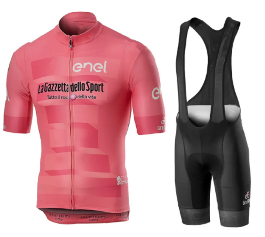Mens Cycling Jersey Short Sleeve Bib Shorts Set Bicycle Suit Cycling Bib Shorts