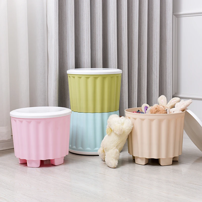 Round Storage Stool Multi-function Household Large Capacity Storage Stool Can Sit Adult Plastic Thickened With Cover Shoe Stool
Round Storage Stool Multi-function Household Large Capacity Storage Stool Can Sit Adult Plastic Thickened With Cover Shoe Stool