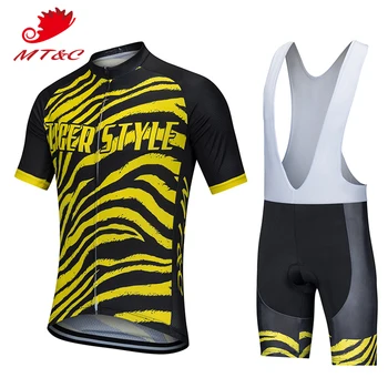 MT&C Cycling Jersey Set Tiger Style Sport Breathable Clothes Quick Dry 9D Gel Pad Bicycle Spring Summer Sportswear Bike Clothes
MT&C Cycling Jersey Set Tiger Style Sport Breathable Clothes Quick Dry 9D Gel Pad Bicycle Spring Summer Sportswear Bike Clothes