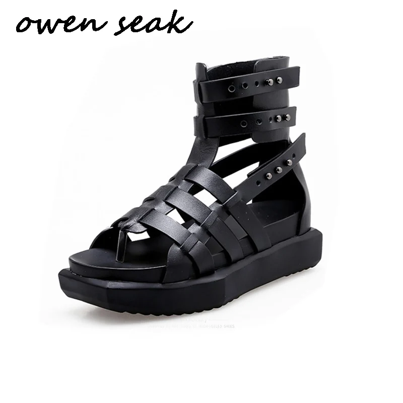 Owen Seak Women Sandals Black Rome Shoes Gladiator Sandals High-Top Shoes Slippers Slides Summer Women Sandals
Owen Seak Women Sandals Black Rome Shoes Gladiator Sandals High-Top Shoes Slippers Slides Summer Women Sandals