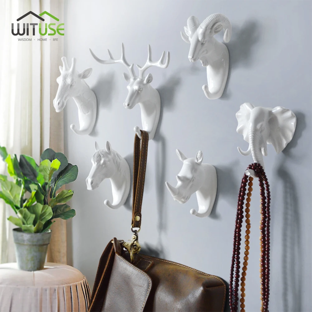 3D Home Art Decoration Resin animal head crafts robe hooks bathroom wall hanging decoration clothes handbag key hanger wall hook
3D Home Art Decoration Resin animal head crafts robe hooks bathroom wall hanging decoration clothes handbag key hanger wall hook