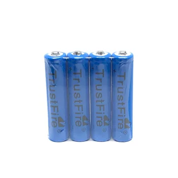 

TrustFire TR10440 10440 AAA 3.7V 600mAh Lithium Battery Rechargeable Batteries for LED Flashlights Torch Remote Control Toys