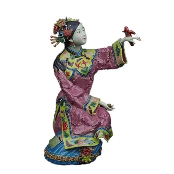 Decoration Chinese Traditional Ceramic Statue Collectible Vintage Porcelain Dolls for Home Decor
Decoration Chinese Traditional Ceramic Statue Collectible Vintage Porcelain Dolls for Home Decor