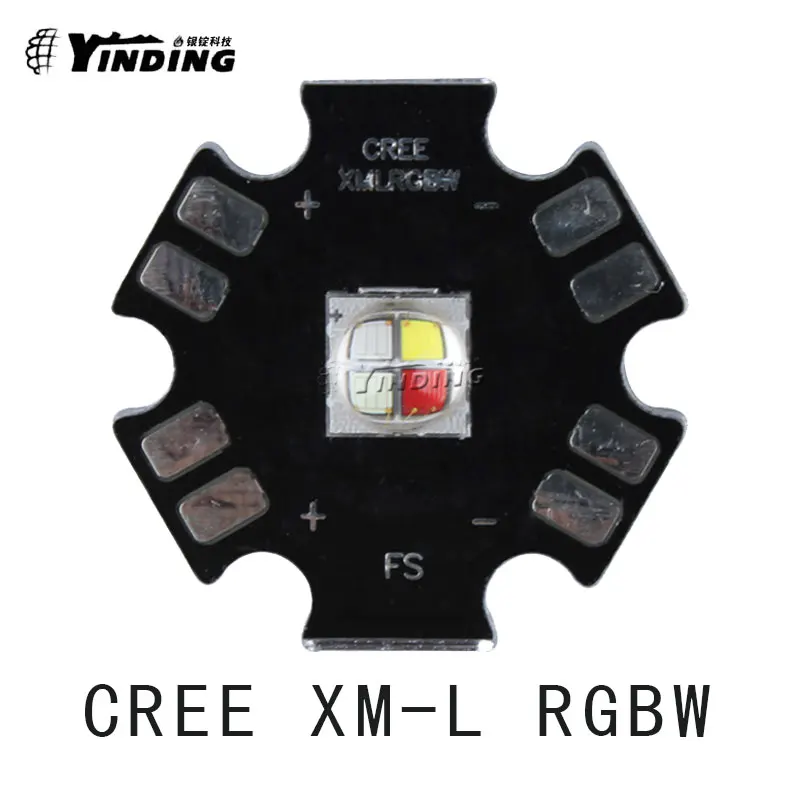 1pcs Cree Xlamp XM-L RGBW 6500K Colors T6 U2 U3 10W High Power LED Emitter Chip Lamp Light with 20MM Heatsink
1pcs Cree Xlamp XM-L RGBW 6500K Colors T6 U2 U3 10W High Power LED Emitter Chip Lamp Light with 20MM Heatsink