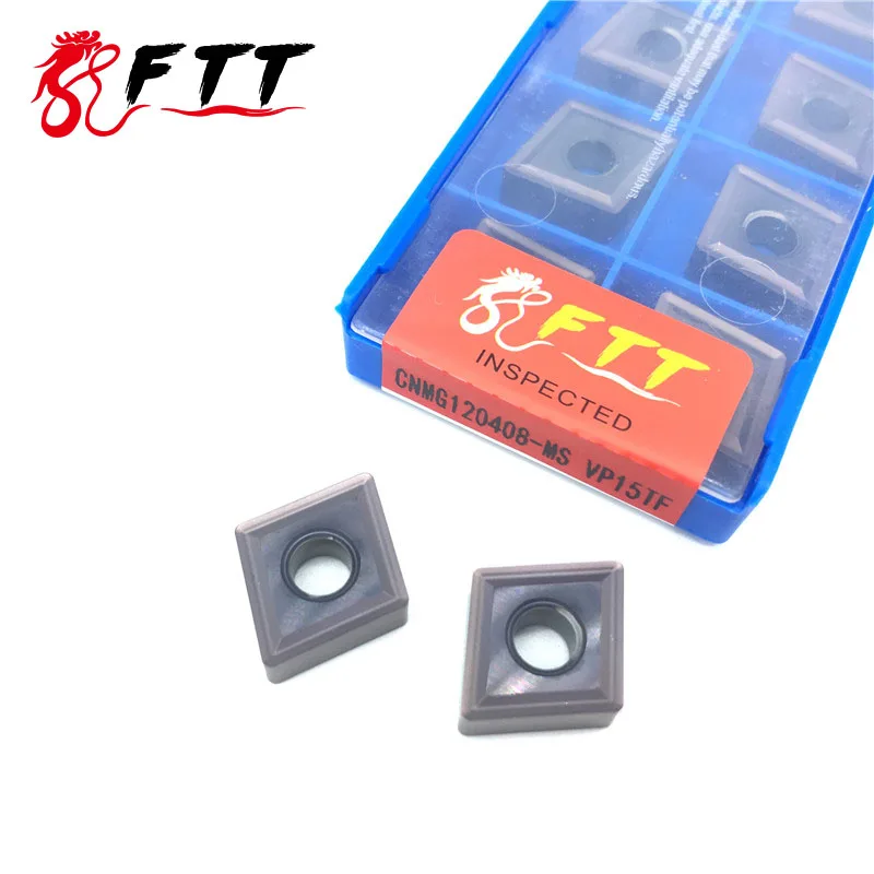 CNMG120408 MS VP15TF External Turning Tools Carbide Insert High Quality Lathe Cutter Tool Tokarnyy Turning Insert
CNMG120408 MS VP15TF External Turning Tools Carbide Insert High Quality Lathe Cutter Tool Tokarnyy Turning Insert