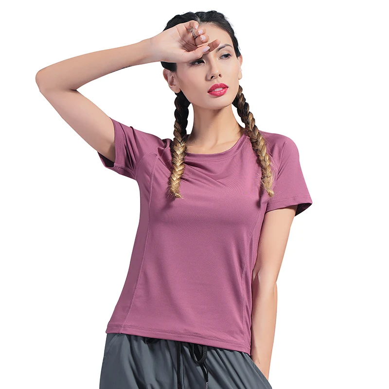 Gym Shirts Quick Dry Sport Running Fitness Women's T-Shirt Women's T-Shirts & Sports Tops
Gym Shirts Quick Dry Sport Running Fitness Women's T-Shirt Women's T-Shirts & Sports Tops