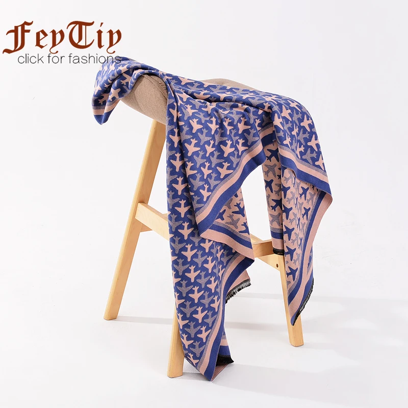Large Scarf Women's Blanket Kaschmir Schals Winter Plane Pattern Pashmina Poncho 2018 Soft Cashmere 190*65cm Hot Selling Shawl
Large Scarf Women's Blanket Kaschmir Schals Winter Plane Pattern Pashmina Poncho 2018 Soft Cashmere 190*65cm Hot Selling Shawl