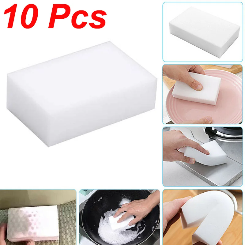Vhome 10pcs Magic Sponge Eraser Kitchen Duster Clean Accessory/Microfiber Dish Cleaning Melamine Sponge Nano Wholesale 10*6*2cm
Vhome 10pcs Magic Sponge Eraser Kitchen Duster Clean Accessory/Microfiber Dish Cleaning Melamine Sponge Nano Wholesale 10*6*2cm