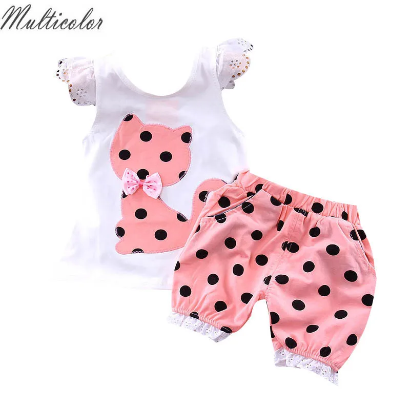 Multicolor Hot Sale Fashion 2PCS Toddler Kids Baby Girls Wave point T-shirt Tops+Short Pants Clothes Set Baby Girl Clothes0-4Y
Multicolor Hot Sale Fashion 2PCS Toddler Kids Baby Girls Wave point T-shirt Tops+Short Pants Clothes Set Baby Girl Clothes0-4Y