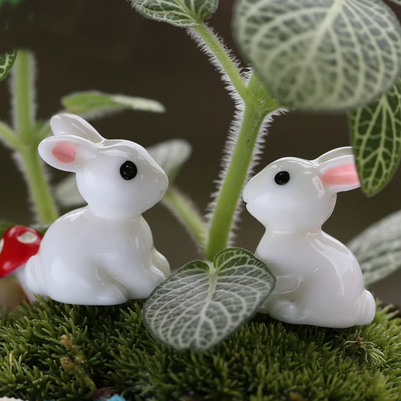 Rabbit Ornament Miniature Figurine Micro Landscape Terrarium Fairy Garden Decor Toy Kids gift Kawaii Rabbit Toys for Children
Rabbit Ornament Miniature Figurine Micro Landscape Terrarium Fairy Garden Decor Toy Kids gift Kawaii Rabbit Toys for Children