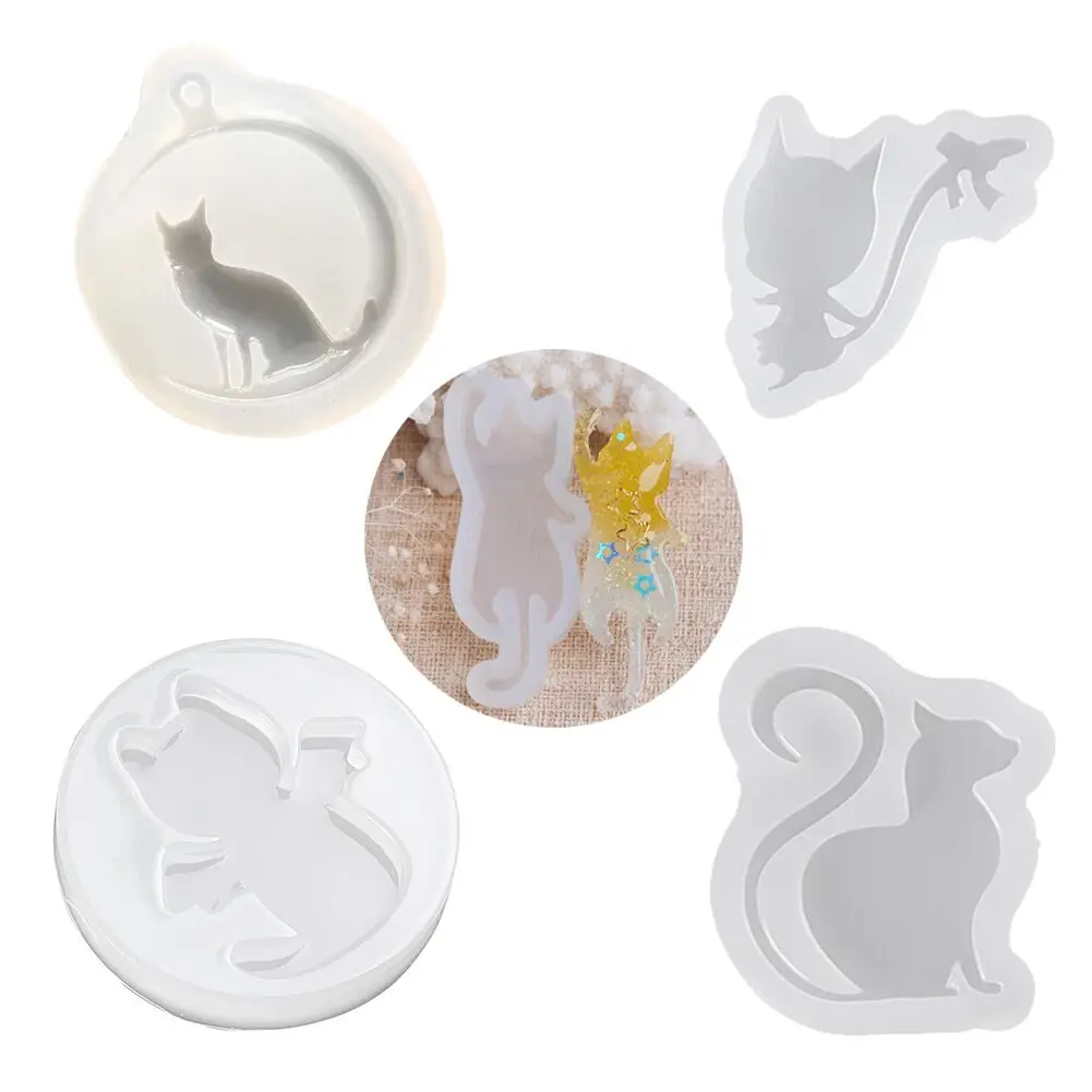 1Pcs Lovely Silicone Resin Mold For Jewelry Making Cat Animal Hand Craft DIY Tools White UV Resin Jewelry Liquid Mold 5 Styles!!
1Pcs Lovely Silicone Resin Mold For Jewelry Making Cat Animal Hand Craft DIY Tools White UV Resin Jewelry Liquid Mold 5 Styles!!