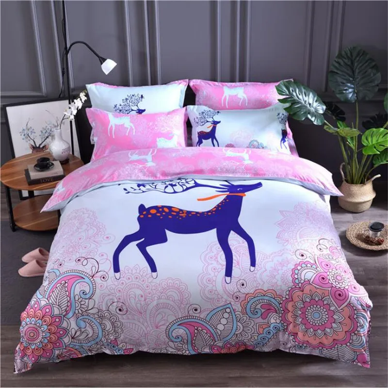 cartoon pink flamingo bedding sets 3/4pcs geometric patternbed linings duvet cover bed sheet pillowcases cover set XHS0018 
cartoon pink flamingo bedding sets 3/4pcs geometric patternbed linings duvet cover bed sheet pillowcases cover set XHS0018
