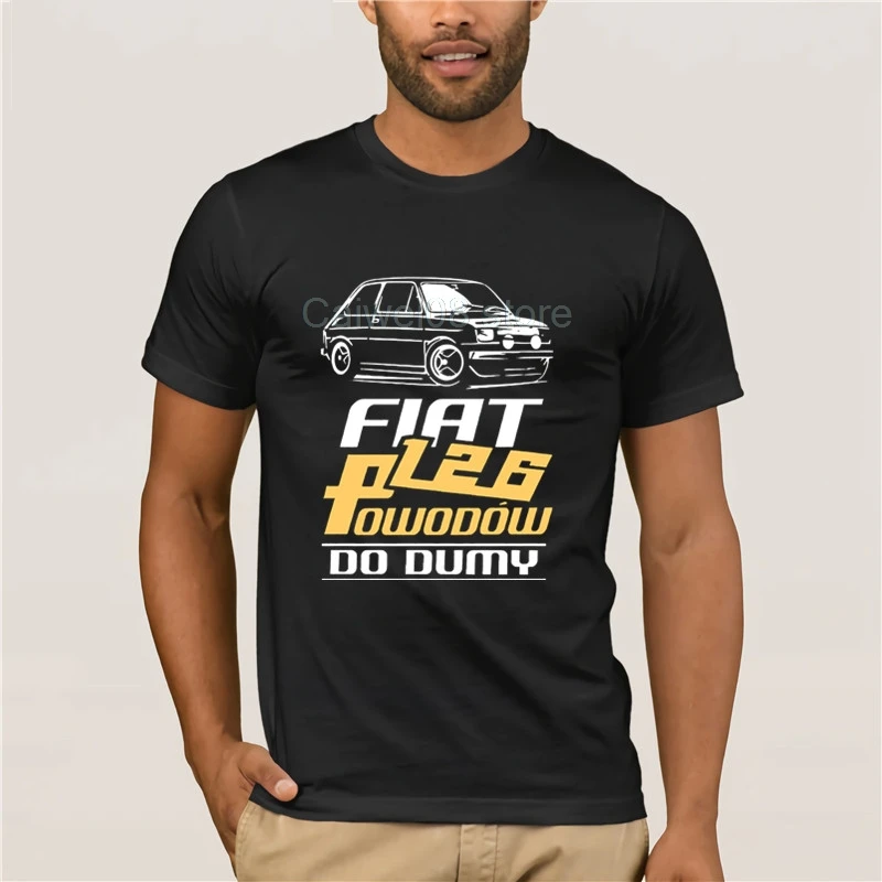 Men's Casual Print T-Shirt Fashion FIAT 126 POWODOW DO DUMY Meska Koszulka Polska Koszulki Polski Polish Fashion summer T-shirt
Men's Casual Print T-Shirt Fashion FIAT 126 POWODOW DO DUMY Meska Koszulka Polska Koszulki Polski Polish Fashion summer T-shirt