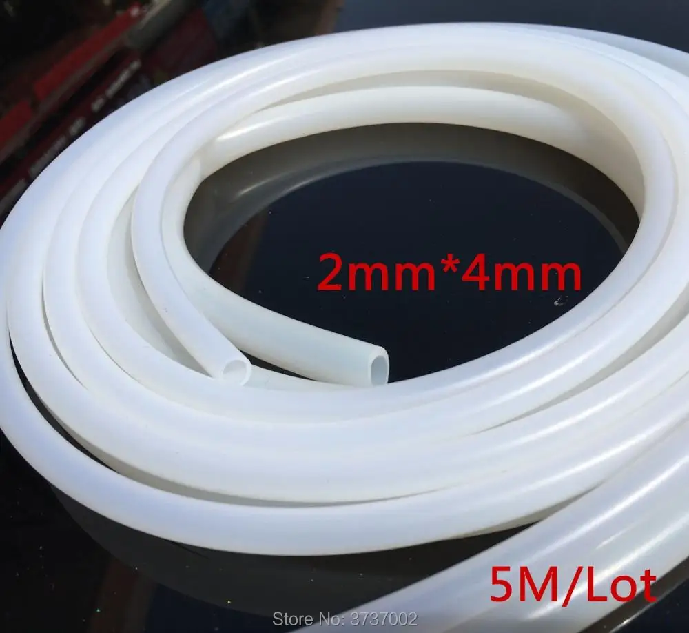 5M Silicone Rubber Tube ID2*4 3*5mmTranslucent Pipe Resistance FDA Non-toxic High Temperature Plubing Hoses Soft Silicone Tubing
5M Silicone Rubber Tube ID2*4 3*5mmTranslucent Pipe Resistance FDA Non-toxic High Temperature Plubing Hoses Soft Silicone Tubing