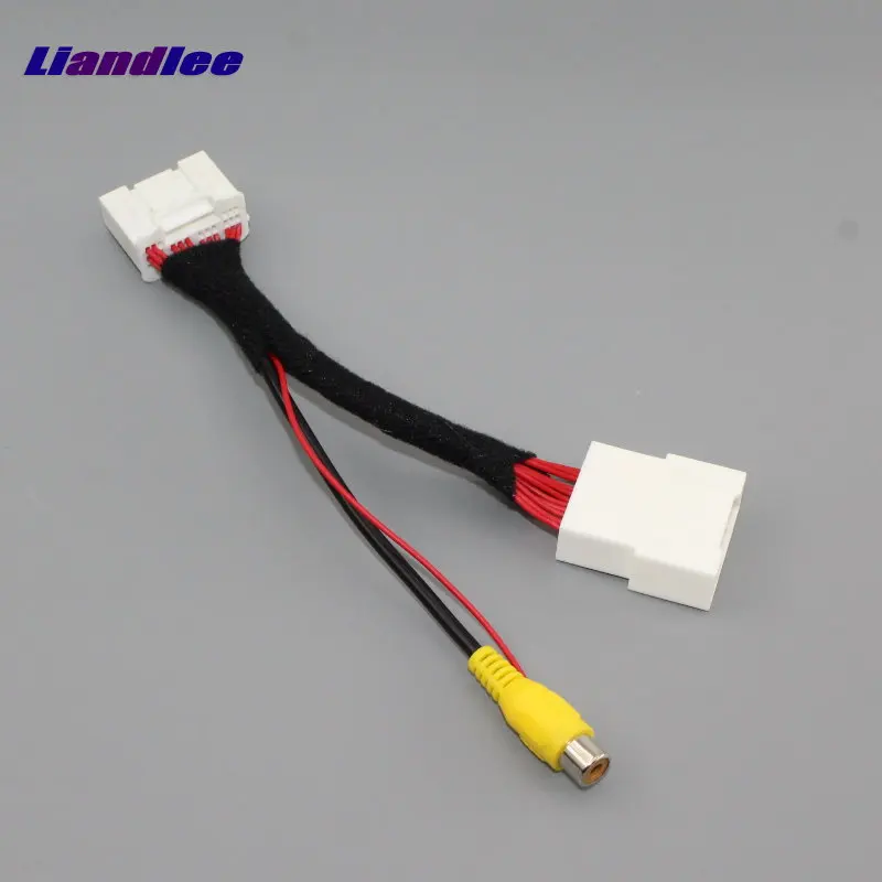 

Liandlee Car Rear View Camera RCA Adapter Wire For Toyota Avalon 15th XX50 2018 2019 30Pins Original RCA Connector Cable