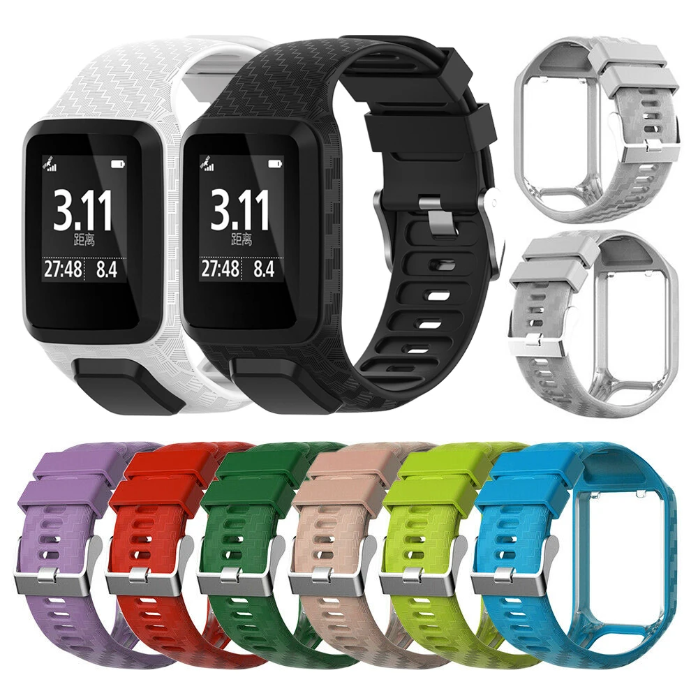 Replacement Strap for TomTom 2 3 Spark Runner Music Cardio GPS Watch Band Watchband Wristband Bracelet Silicone Belt Accessory
Replacement Strap for TomTom 2 3 Spark Runner Music Cardio GPS Watch Band Watchband Wristband Bracelet Silicone Belt Accessory