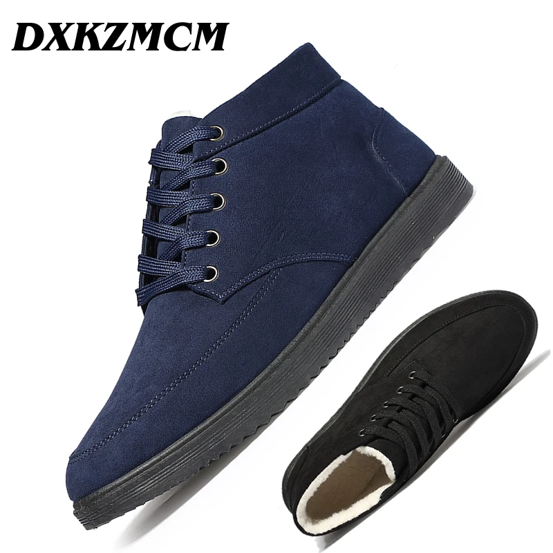 DXKZMCM Men Boots Shoes Fashion Winter Casual Ankle Boots Warm Winter Boots Fur Shoes Leather Footwear
DXKZMCM Men Boots Shoes Fashion Winter Casual Ankle Boots Warm Winter Boots Fur Shoes Leather Footwear