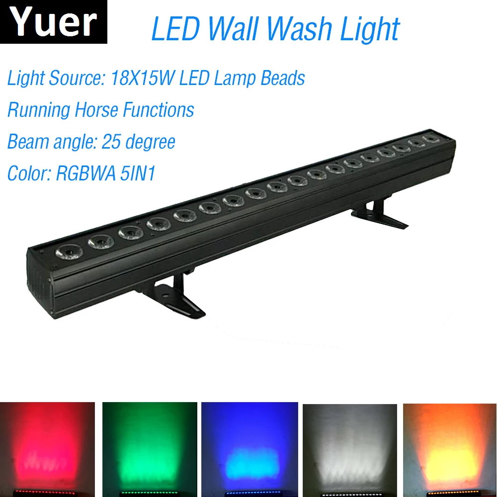 18X15W LED RGBWA 5IN1 LED Wall Wash Light DMX LED Bar DMX Line Bar Wash Stage Light Party Wedding Events Lighting Fast Shipping
18X15W LED RGBWA 5IN1 LED Wall Wash Light DMX LED Bar DMX Line Bar Wash Stage Light Party Wedding Events Lighting Fast Shipping