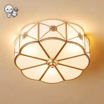 Brass Copper Round Flush Mount Ceiling Light Fixture Modern European Nordic Lamp for Foyer Bedroom Kitchen Dining Room E27 Bulb
Brass Copper Round Flush Mount Ceiling Light Fixture Modern European Nordic Lamp for Foyer Bedroom Kitchen Dining Room E27 Bulb