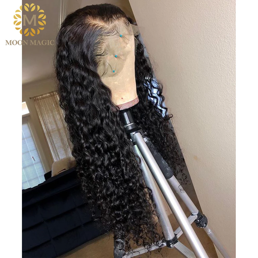 Brazilian Deep Curly Lace Wigs Pre Plucked With Baby Hair Virgin Glueless Full Lace Human Hair Wigs Black Women
Brazilian Deep Curly Lace Wigs Pre Plucked With Baby Hair Virgin Glueless Full Lace Human Hair Wigs Black Women