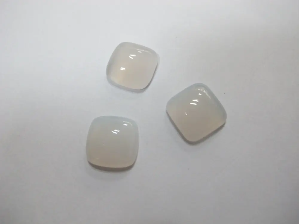 White Agate Gem stone 16 mm Cushion Gemstone Jewelry Cabochons 10pcs/lot.Free shipping
White Agate Gem stone 16 mm Cushion Gemstone Jewelry Cabochons 10pcs/lot.Free shipping