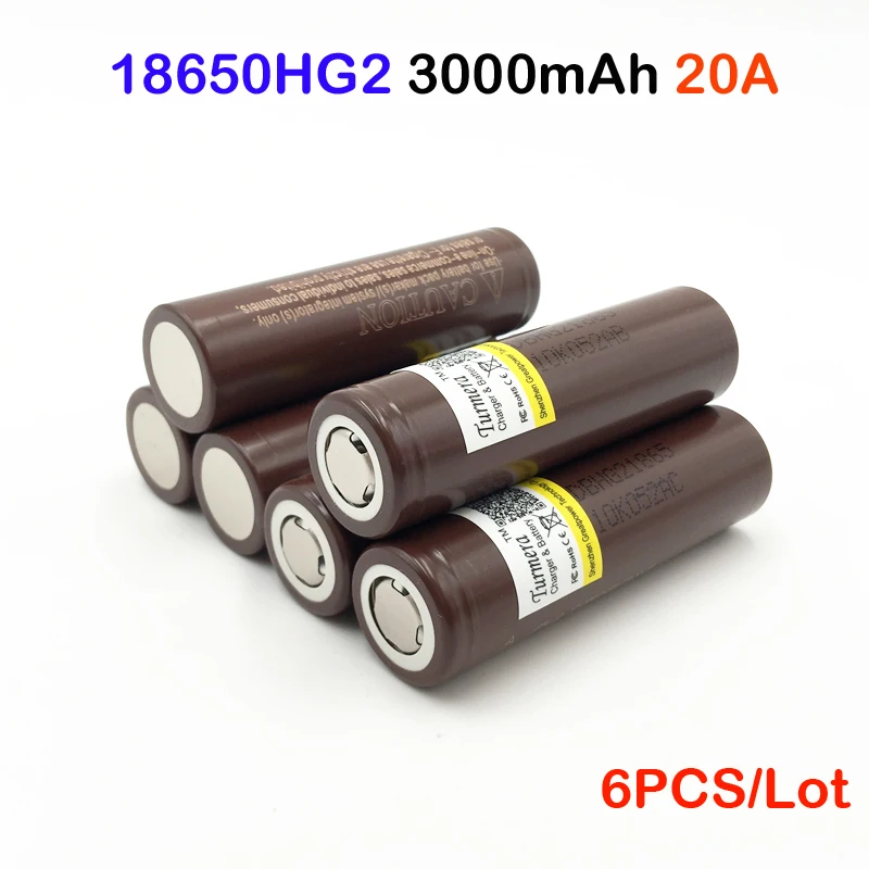 18650 hg2 3000mah electronic cigarette Rechargeable batteries power high discharge,30A large current Turmera 1
18650 hg2 3000mah electronic cigarette Rechargeable batteries power high discharge,30A large current Turmera 1