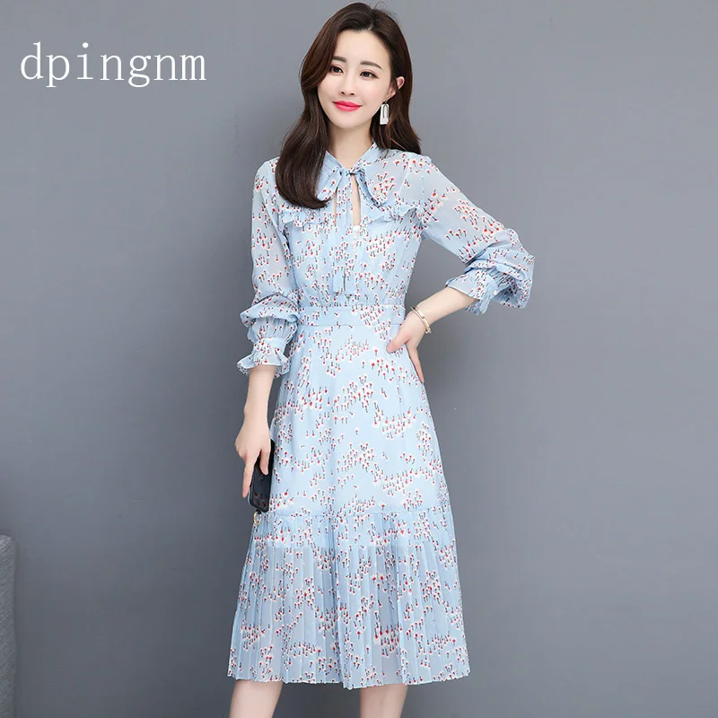 new fashion Print Dress Bow Tie Sashes Long Sleeve Pattern Chic Dress Casual Vestidos
new fashion Print Dress Bow Tie Sashes Long Sleeve Pattern Chic Dress Casual Vestidos