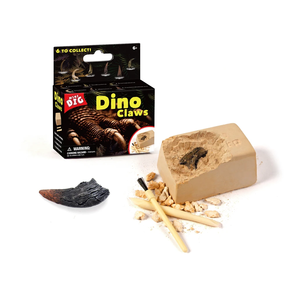 Surwish Children Educational Fluorescence Small Dinosaur Claw Fossil Excavation Toy Kits with Environmentally Friendly Materials
Surwish Children Educational Fluorescence Small Dinosaur Claw Fossil Excavation Toy Kits with Environmentally Friendly Materials