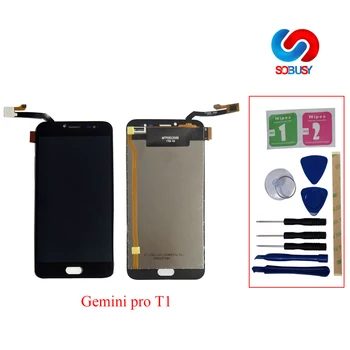 AAA quatity LCD Screen For Ulefone Gemini Pro T1 LCD Display Touch Screen Panel Digitizer Assembly pantalla Tela Replace Parts