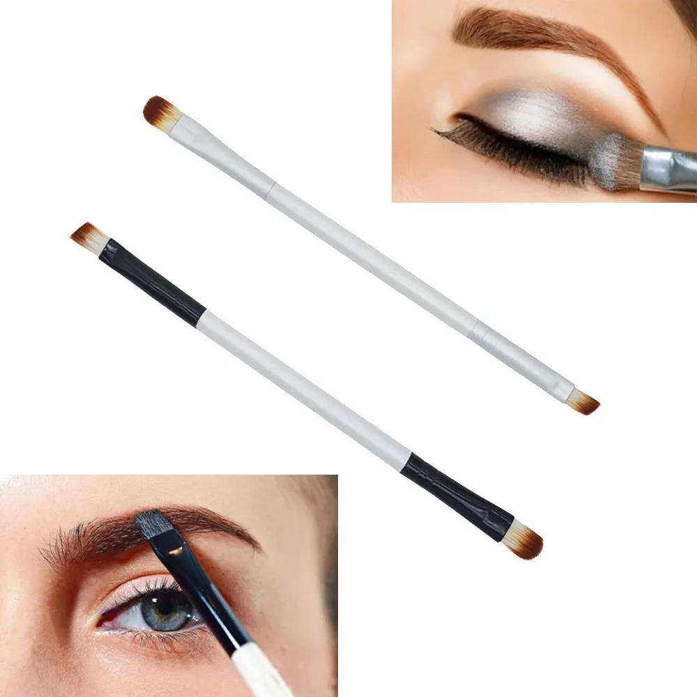 Makeup Brush Double-end Eyeshadow Eyebrow Brush Applicator Makeup Cosmetic Tool wooden handle +advanced aluminum tube + fiber
Makeup Brush Double-end Eyeshadow Eyebrow Brush Applicator Makeup Cosmetic Tool wooden handle +advanced aluminum tube + fiber