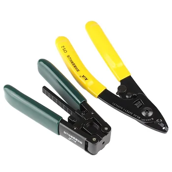 3 In 1 Fiber Optic Cable Wire Stripper CFS-2 and FTTH Drop Cable Jacket Stripper and Combo Stripping Guide Bar
3 In 1 Fiber Optic Cable Wire Stripper CFS-2 and FTTH Drop Cable Jacket Stripper and Combo Stripping Guide Bar