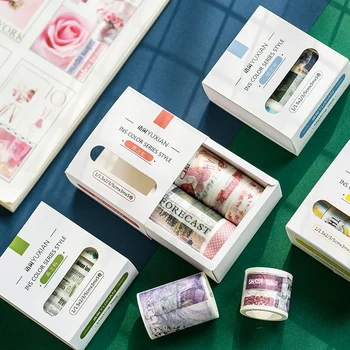 5 Pcs/Lot Yuxian Beautiful plant lavender washi tape DIY decoration scrapbooking planner masking tape adhesive tape
5 Pcs/Lot Yuxian Beautiful plant lavender washi tape DIY decoration scrapbooking planner masking tape adhesive tape