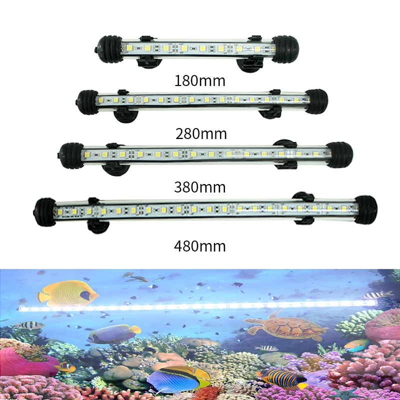Aquarium Fish Tank Light 9/15/21/27 LED White Waterproof LED Bar Light Submersible Lamp Decor Acrylic Clip EU/US/UK Plug
Aquarium Fish Tank Light 9/15/21/27 LED White Waterproof LED Bar Light Submersible Lamp Decor Acrylic Clip EU/US/UK Plug