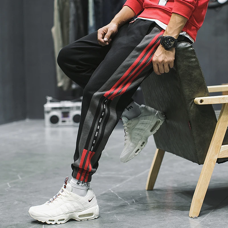 hip hop joggers loose japanese sweatpants stripe pants men fashion trousers harem gym preppy style casual pants kleding plus
hip hop joggers loose japanese sweatpants stripe pants men fashion trousers harem gym preppy style casual pants kleding plus