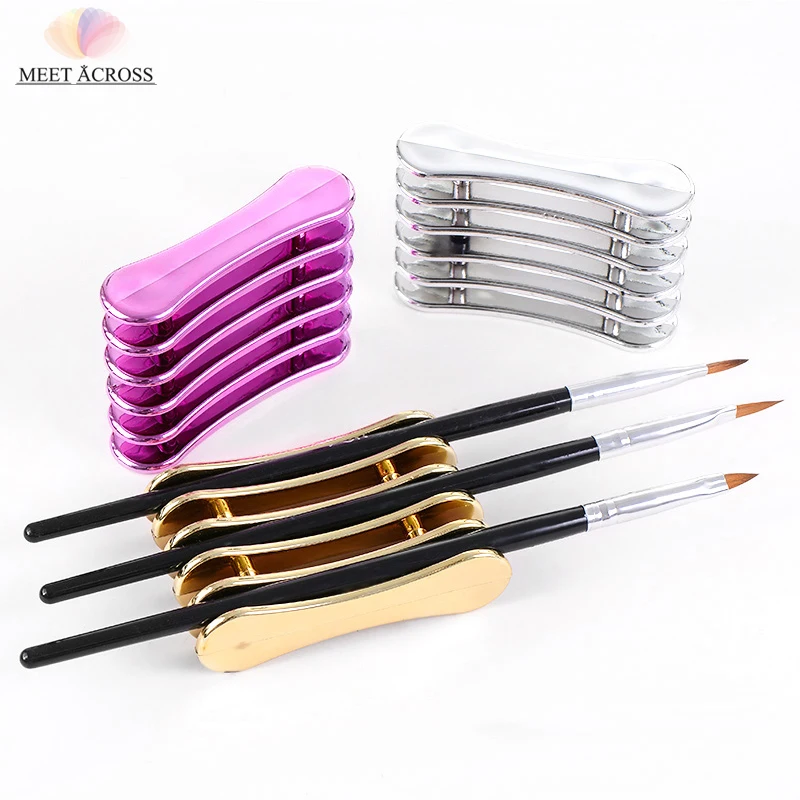 Meet Across 5 Grids Nail Art Brush Holder Pen Rest Display Stand Plastic Manicure Tools Acrylic Silver Purple Gold Showing Shelf
Meet Across 5 Grids Nail Art Brush Holder Pen Rest Display Stand Plastic Manicure Tools Acrylic Silver Purple Gold Showing Shelf