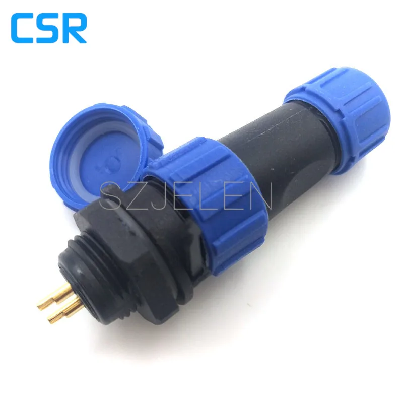 JELEN SP1310, waterproof and dustproof connector 2-pin plug socket, power cable connectors, electrical connectors 2 pin
JELEN SP1310, waterproof and dustproof connector 2-pin plug socket, power cable connectors, electrical connectors 2 pin