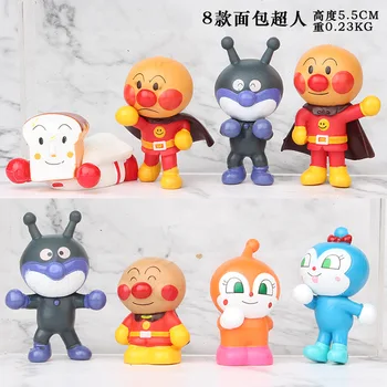 8 pieces/set Anpanman Baikinman toy Creative bear doll gift for kids Cake decoration Car accessories Children's Day gift
8 pieces/set Anpanman Baikinman toy Creative bear doll gift for kids Cake decoration Car accessories Children's Day gift