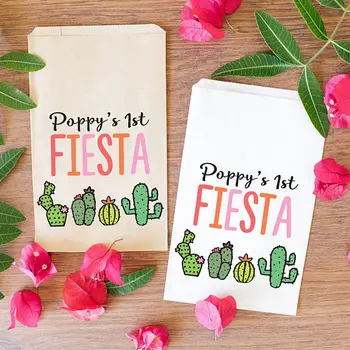 personalized Fiesta First Children's Birthday candy gift bar baby shower Buffet treat bags Bakery Cookie Favor pouches
personalized Fiesta First Children's Birthday candy gift bar baby shower Buffet treat bags Bakery Cookie Favor pouches