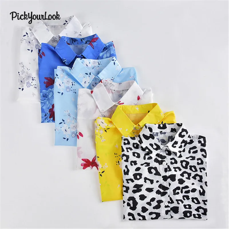 PYL Blouses Shirt Women Short Sleeve Summer Floral Leopard Printed Button Fashion OL Plus Size Lady Tops Blouses Female D30
PYL Blouses Shirt Women Short Sleeve Summer Floral Leopard Printed Button Fashion OL Plus Size Lady Tops Blouses Female D30