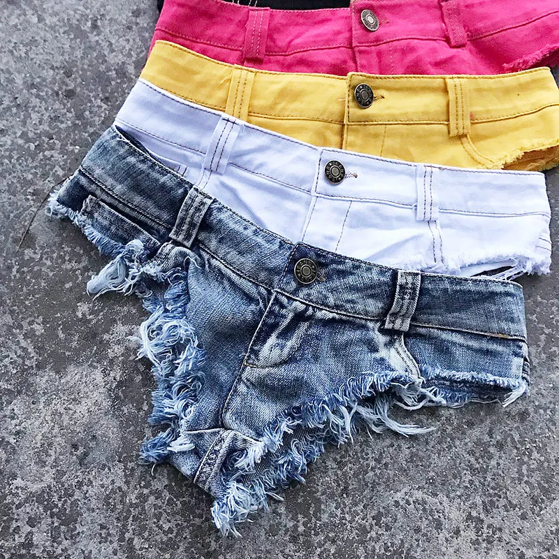 2021 Slim Waist Sexy Skinny Women Shorts Fashion Summer Denim Cotton Short Low Waist Stretch