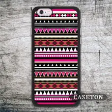 Classic Tribal Pink Aztec Case For iPhone 7 6 6s Plus 5 5s SE 5c and For iPod 5 High Quality Wholesale and Retail Drop Shipping