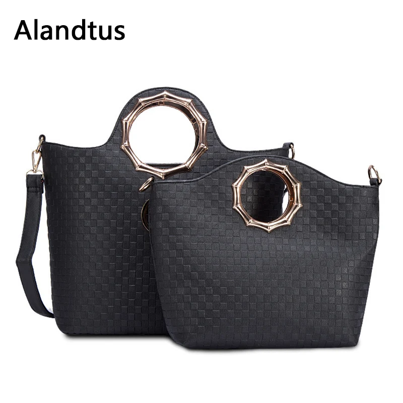 Alandtus Luxury Crocodile Leather Handbags Women Shoulder Bags Solid Casual Tote Bag Large Capacity Handbag For Women Sac A Main
Alandtus Luxury Crocodile Leather Handbags Women Shoulder Bags Solid Casual Tote Bag Large Capacity Handbag For Women Sac A Main