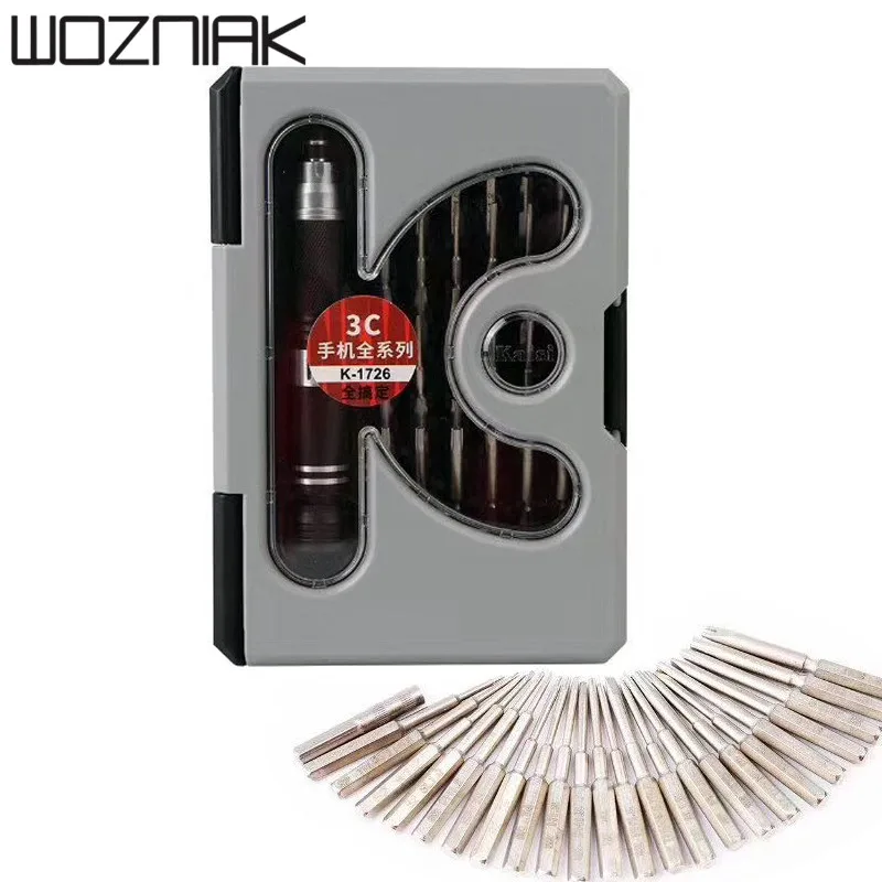 Precision Screwdriver Tool Kit Magnetic Screwdriver Set for Cell Phone Tablet Compact Repair Maintenance With Case
Precision Screwdriver Tool Kit Magnetic Screwdriver Set for Cell Phone Tablet Compact Repair Maintenance With Case