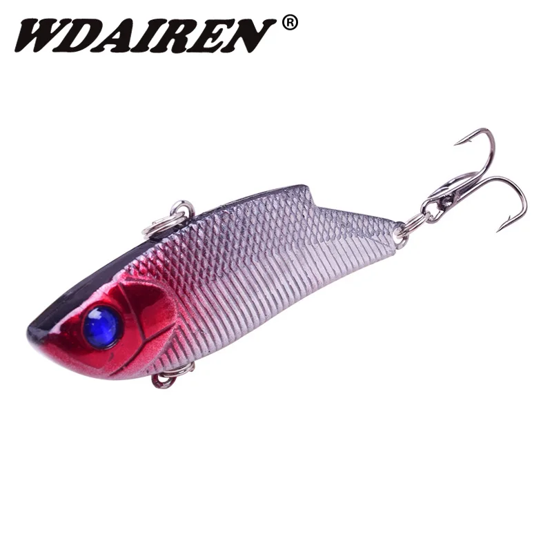 1Pcs sinking VIB bait 5.7cm 9g Winter ice fishing lure Wobblers bass 3D Eyes Artificial Hard bait 6# Treble Hook Fishing tackle
1Pcs sinking VIB bait 5.7cm 9g Winter ice fishing lure Wobblers bass 3D Eyes Artificial Hard bait 6# Treble Hook Fishing tackle