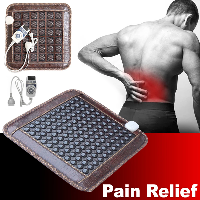 New Infrared Heating Mat Natural Jade Tourmaline Massage Pad Pain Relief Back Waist Leg Relieve Muscle Health Care Seat Mat 220V
New Infrared Heating Mat Natural Jade Tourmaline Massage Pad Pain Relief Back Waist Leg Relieve Muscle Health Care Seat Mat 220V