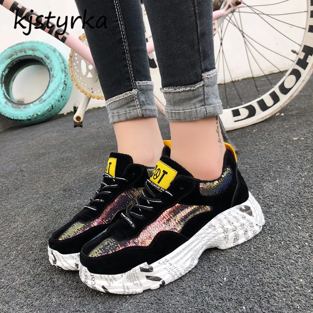 kjstyrka 2018 fashion mixed colors winter plush sequin breathable casual Women Sneaker high quality lady non-sliping espadrilles
kjstyrka 2018 fashion mixed colors winter plush sequin breathable casual Women Sneaker high quality lady non-sliping espadrilles