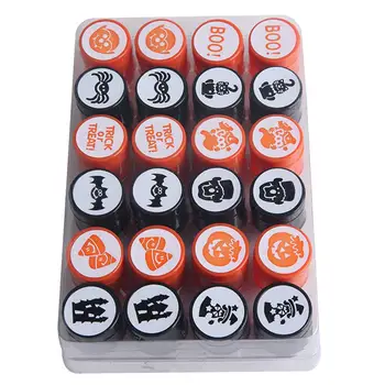 24pcs /set cotton Seal Halloween Seal Cartoon Toy Seal Set for kids baby adult children novelty toys
24pcs /set cotton Seal Halloween Seal Cartoon Toy Seal Set for kids baby adult children novelty toys