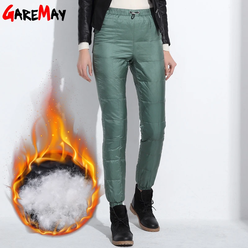 Garemay Winter Pants For Woman Elastic Waist Bllack Pants Women's Plus Size Classic Sweatpants Women's Trousers Warm
Garemay Winter Pants For Woman Elastic Waist Bllack Pants Women's Plus Size Classic Sweatpants Women's Trousers Warm