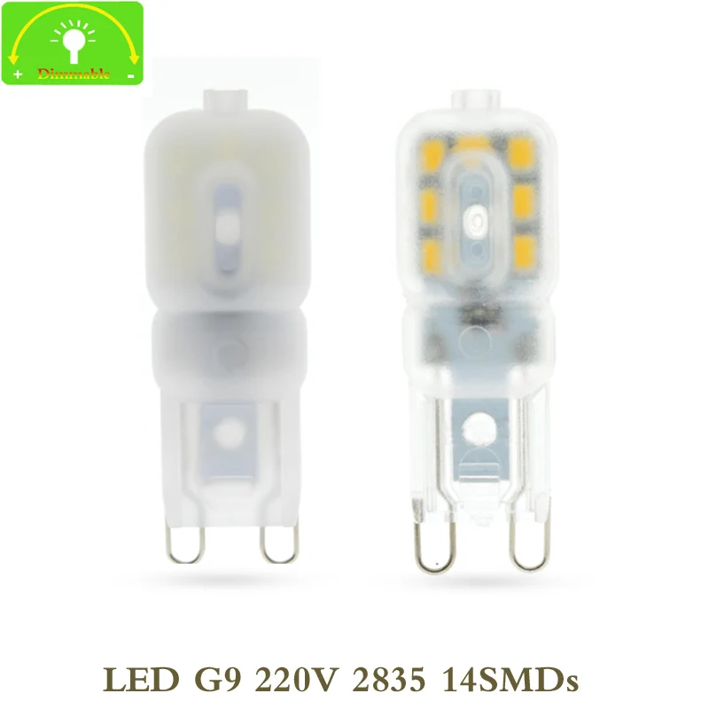 Mini G9 LED Lamp COB LED Bulb 5W 7W 9W 220V LED G9 COB Light Dimmable 360 Beam Angle Chandelier Lights Replace Halogen 
Mini G9 LED Lamp COB LED Bulb 5W 7W 9W 220V LED G9 COB Light Dimmable 360 Beam Angle Chandelier Lights Replace Halogen